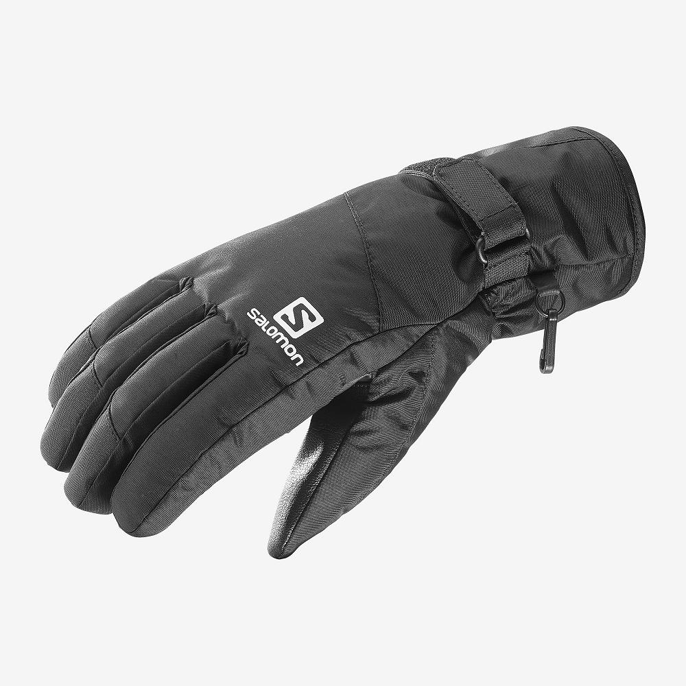 SALOMON FORCE DRY M Philippines - Men's Gloves - Black | 374681-AIY